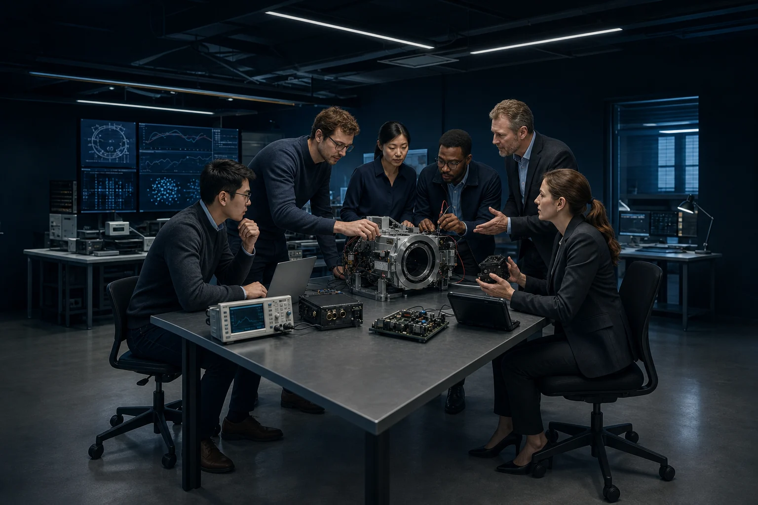 A multidisciplinary enterprise team connecting engineering technology and operations around one program